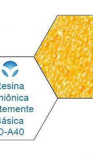 Resina aniônica Resina aniônica